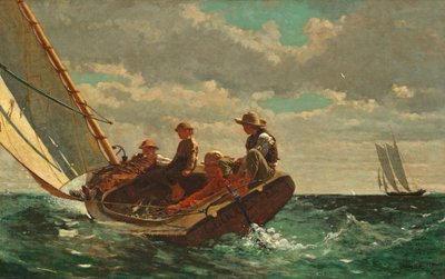 Breezing Up (A Fair Wind) 1873-76 alkotó: Winslow Homer