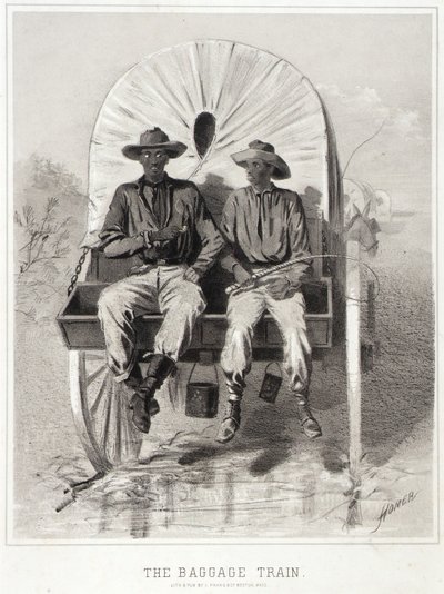 Kampányvázlatok: A poggyászvonat alkotó: Winslow Homer