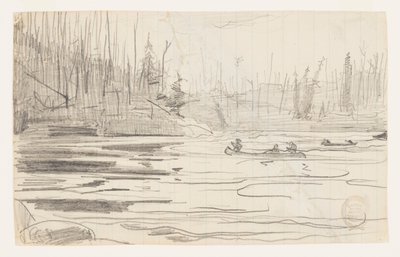 Kenuk a tavon alkotó: Winslow Homer