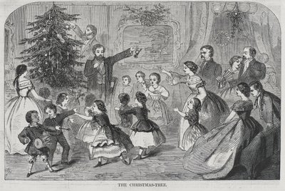 Karácsony – Örökzöldek gyűjtése A karácsonyfa alkotó: Winslow Homer