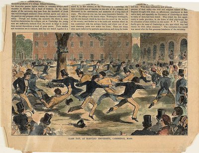 Osztálynap, Harvard Egyetem, Cambridge, Massachusetts alkotó: Winslow Homer