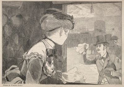 Gyerünk!, 1869. alkotó: Winslow Homer