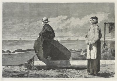 Jön apa! alkotó: Winslow Homer