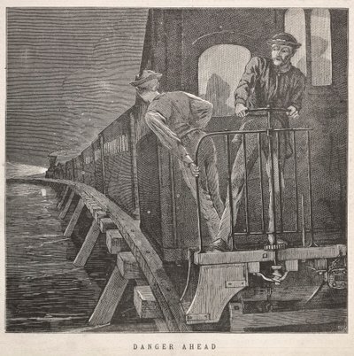 Veszély előtt, 1870. alkotó: Winslow Homer