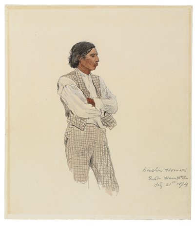 David Pharohh, Az utolsó Montauks, 1874 alkotó: Winslow Homer