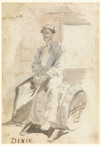 Rajz, Dixie, 1861 alkotó: Winslow Homer