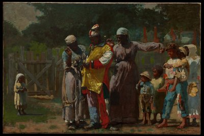 Öltözködés a karneválra alkotó: Winslow Homer