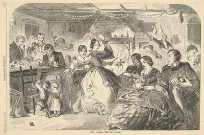 Őszi játékok – The Apple-Bee, a Harpertől alkotó: Winslow Homer