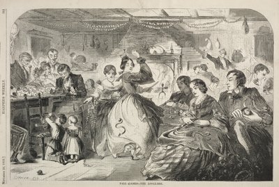 Őszi játékok – Az almaméh, 1859. alkotó: Winslow Homer