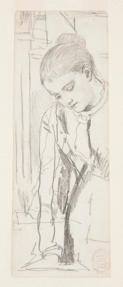 Egy nő alakja alkotó: Winslow Homer