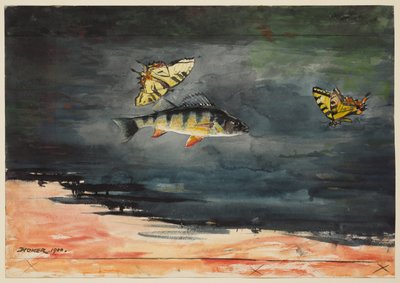 Halak és pillangók alkotó: Winslow Homer