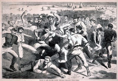 Ünnep a táborban - „futballozó” katonák, a Harper