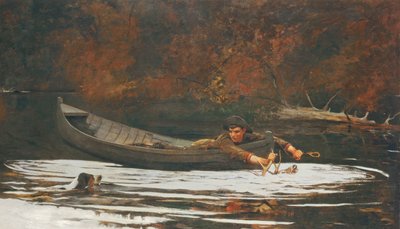 Kutya és vadász, 1892 alkotó: Winslow Homer