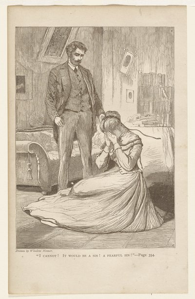 Nem tehetem! Bűn lenne! Rettenetes bűn! alkotó: Winslow Homer