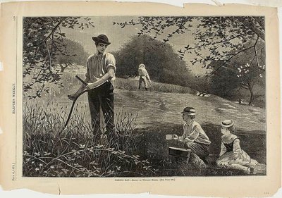 Széna készítése alkotó: Winslow Homer