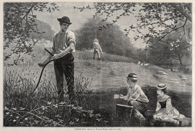 Széna készítése alkotó: Winslow Homer