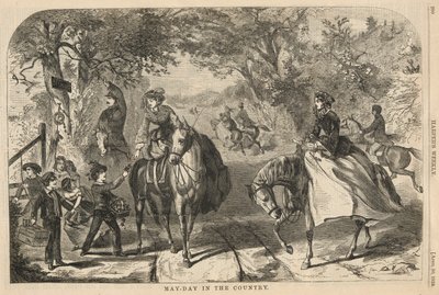 Május napja az országban, Harpertől alkotó: Winslow Homer