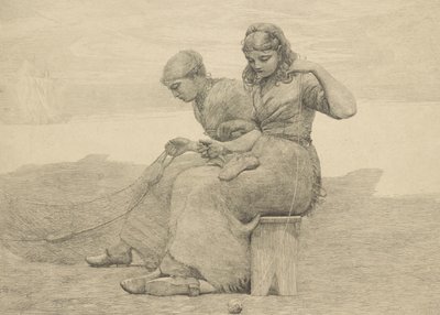 A könnyek javítása, 1888, valószínűleg 1940 körül nyomtatva alkotó: Winslow Homer