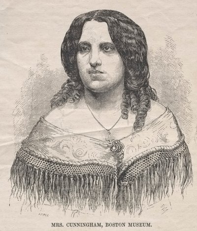 Mrs. Cunningham, Boston Múzeum alkotó: Winslow Homer