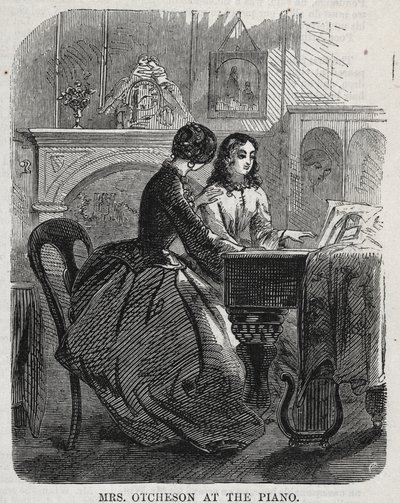 Otcheson asszony a zongoránál alkotó: Winslow Homer