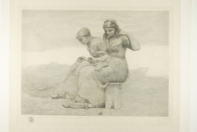 Net Menders alkotó: Winslow Homer