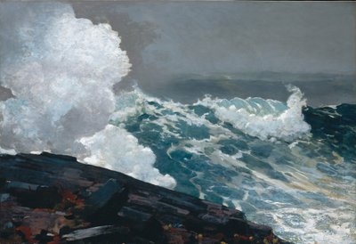 Northeaster, 1895, átdolgozva 1901-re. alkotó: Winslow Homer
