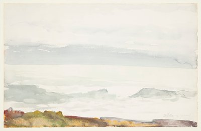 Óceán egy szikláról nézve, Prout nyaka, Maine alkotó: Winslow Homer