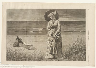 A tengerparton - Ketten társaság, hárman nem alkotó: Winslow Homer