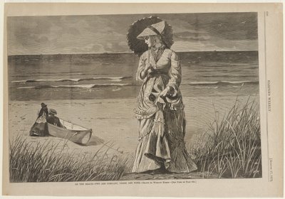 A tengerparton - Ketten társaság, hárman nem alkotó: Winslow Homer