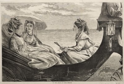 A Long Branch-i strandon alkotó: Winslow Homer