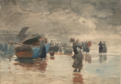 A homokon, 1881. alkotó: Winslow Homer