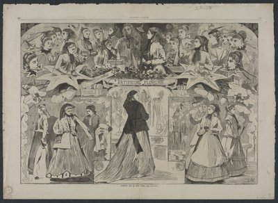 Nyitónap New Yorkban, 1868. alkotó: Winslow Homer