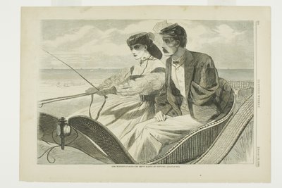 Az öntözőhelyeink - Az üres hüvely Newportban alkotó: Winslow Homer