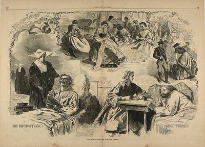 Nőink a háborúban alkotó: Winslow Homer