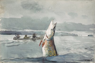 Szent János -tó alkotó: Winslow Homer