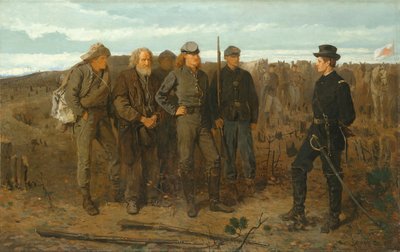 Foglyok a frontról, 1866. alkotó: Winslow Homer