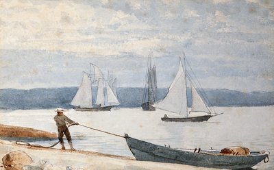 Dória húzása, 1880 alkotó: Winslow Homer
