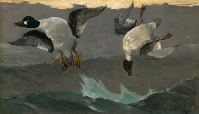 Jobb és bal, 1909. alkotó: Winslow Homer