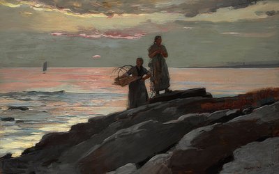 Öböltáska, 1896 alkotó: Winslow Homer