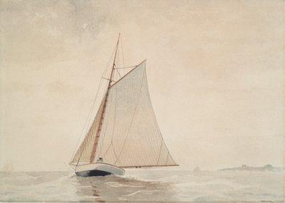 Gloucester kihajózása alkotó: Winslow Homer