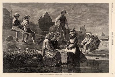 Seesaw--Gloucester, Massachusetts, a Harper