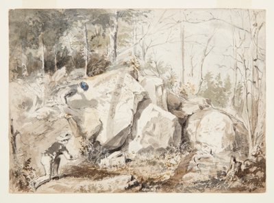 Mókuscsapda felállítása alkotó: Winslow Homer