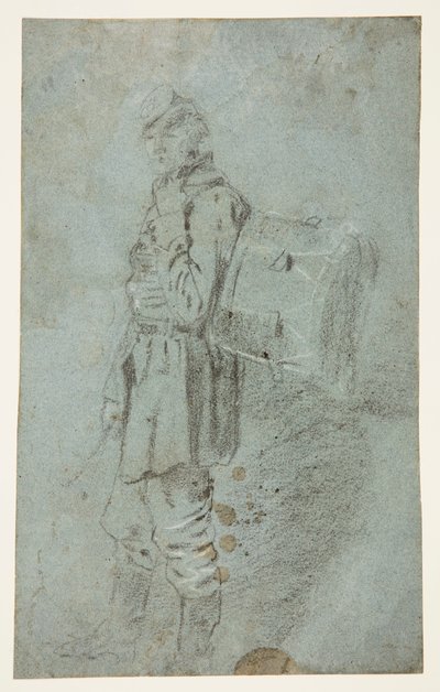 Oldalnézetből egy dobos alkotó: Winslow Homer