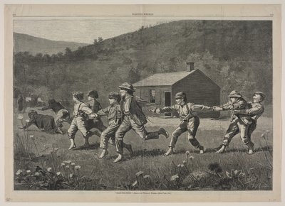 „Snap-the-Whip” alkotó: Winslow Homer