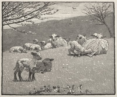Tavaszi bárány alkotó: Winslow Homer
