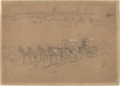Ellátó vonat alkotó: Winslow Homer