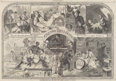 Hálaadás napja, 1860 – A társadalom két nagy osztálya, 1860-ban jelent meg. alkotó: Winslow Homer