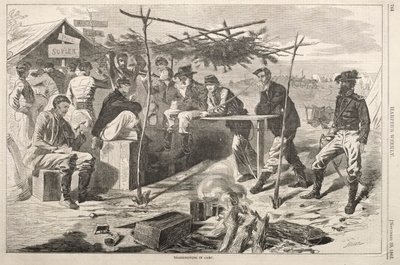 Hálaadás a táborban alkotó: Winslow Homer