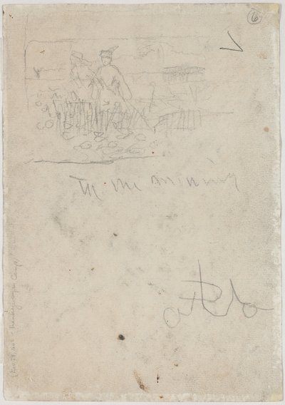 Hálaadás a táborban [verso], n.d. alkotó: Winslow Homer