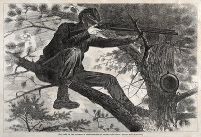 A Potomac-hadsereg – Egy mesterlövész őrszolgálaton alkotó: Winslow Homer